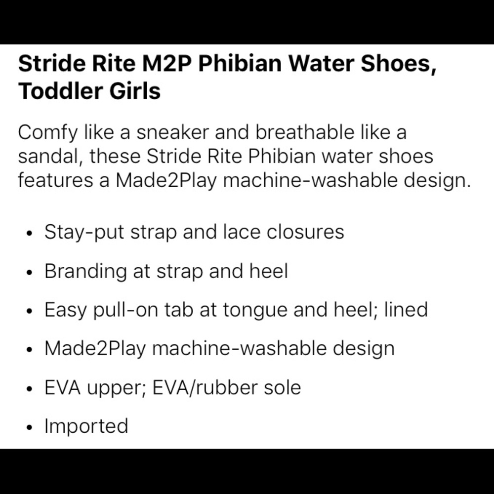 Stride Rite Phibian Girls Shoes - Picture 2 of 3